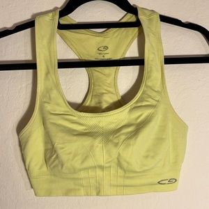 Champion Neon Yellow Sports Bra